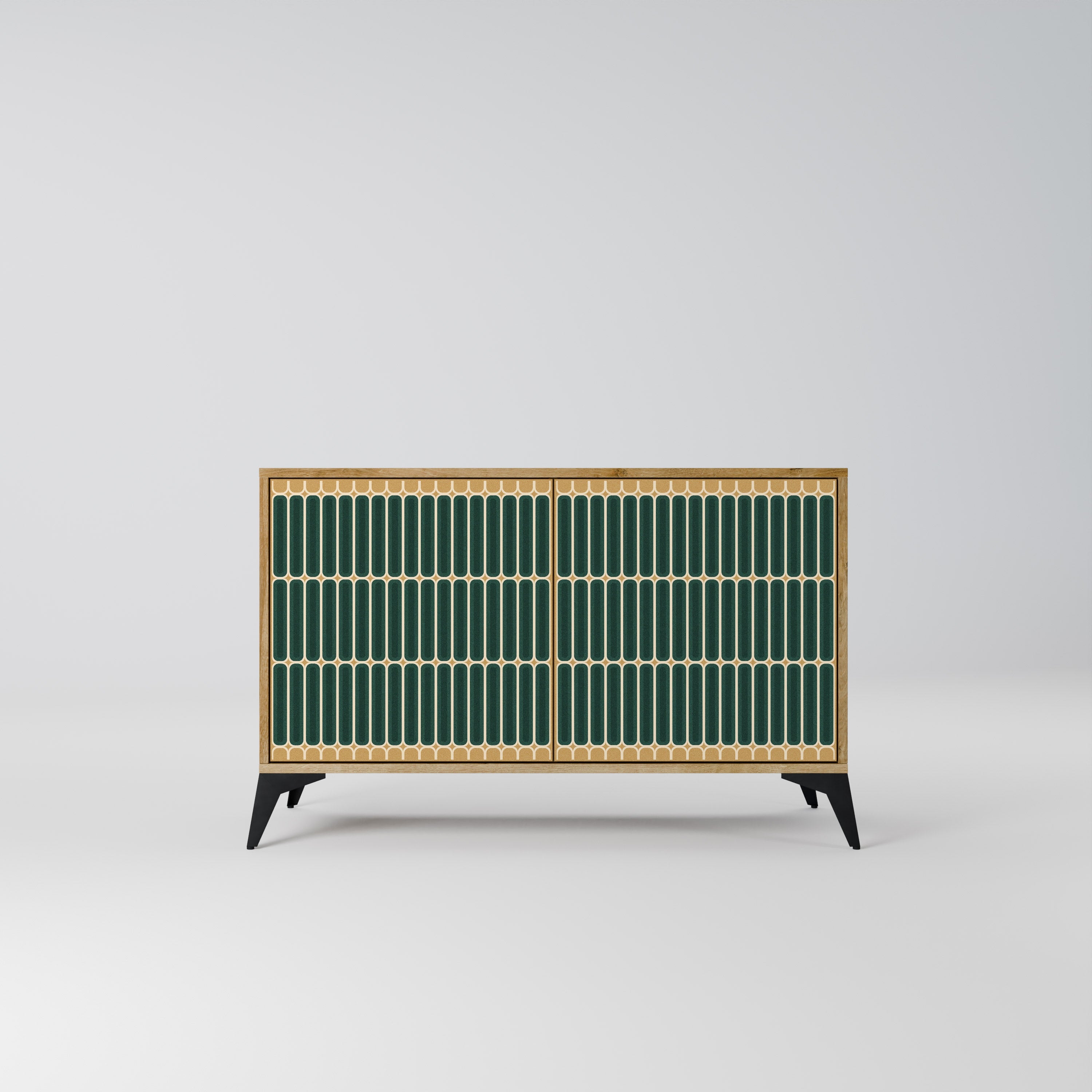 ILUSION GATE 2-Door Sideboard in Oak Effect