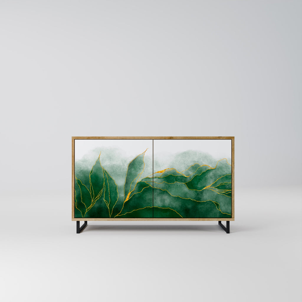 EXPENSIVE NATURE 2-Door Sideboard in Oak Effect