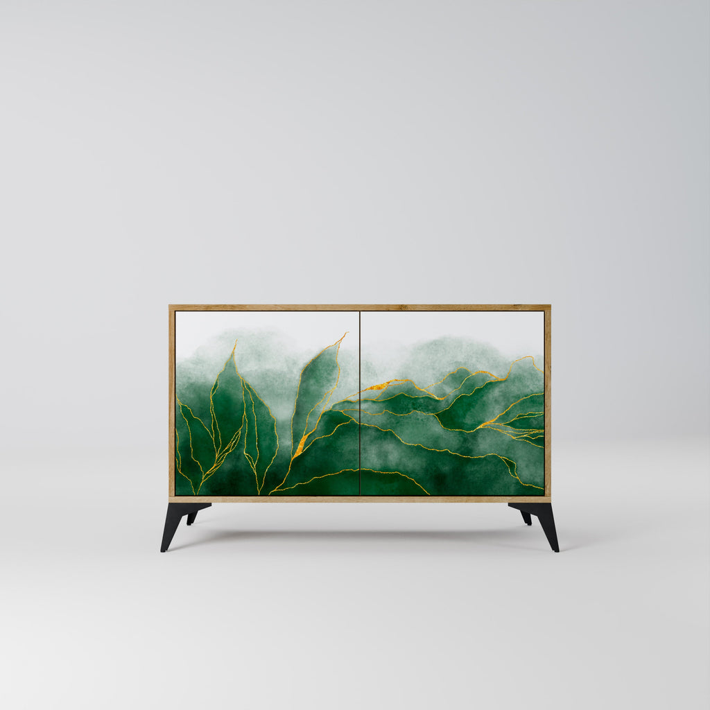 EXPENSIVE NATURE 2-Door Sideboard in Oak Effect