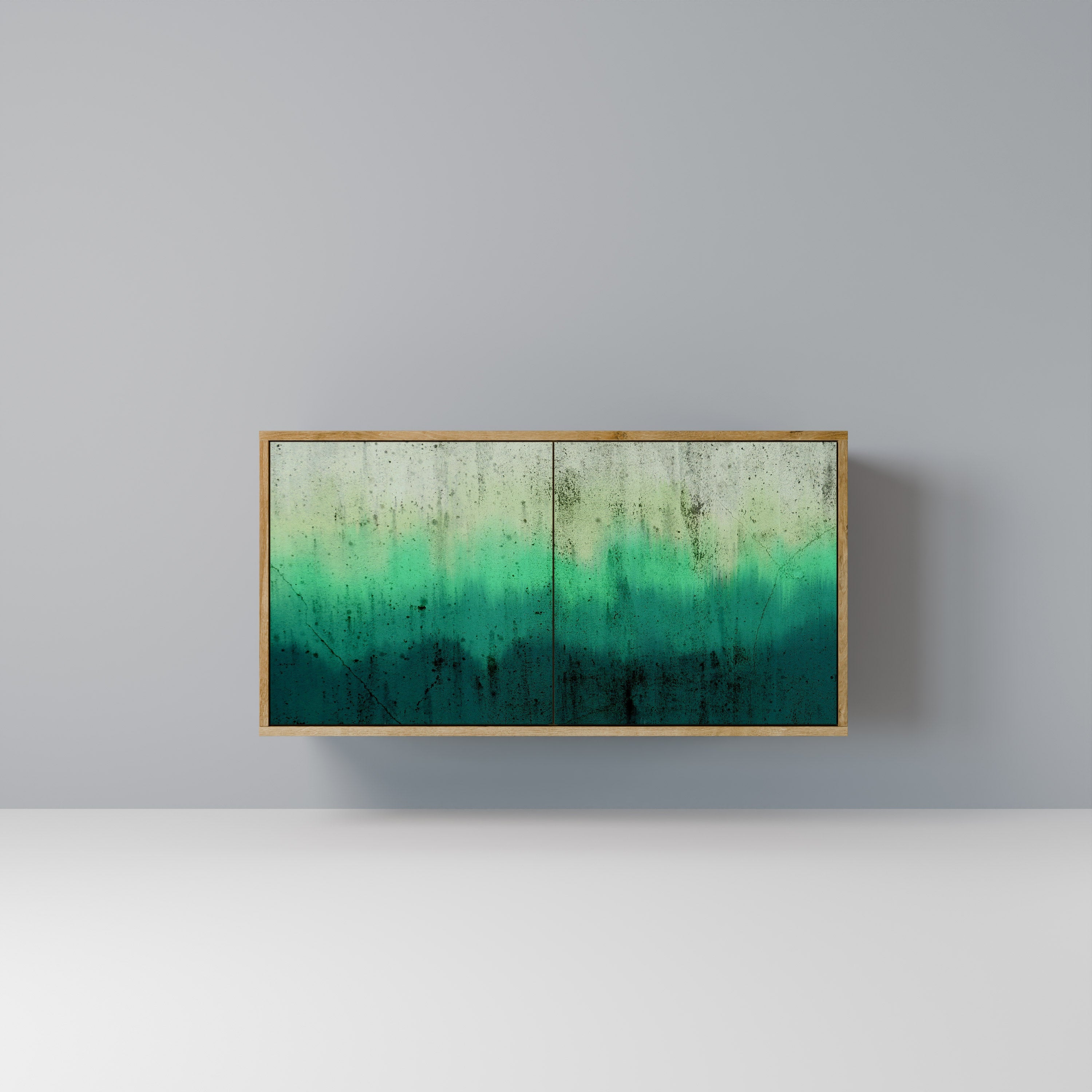 NORTHERN LIGHTS 2-Door Sideboard in Oak Effect