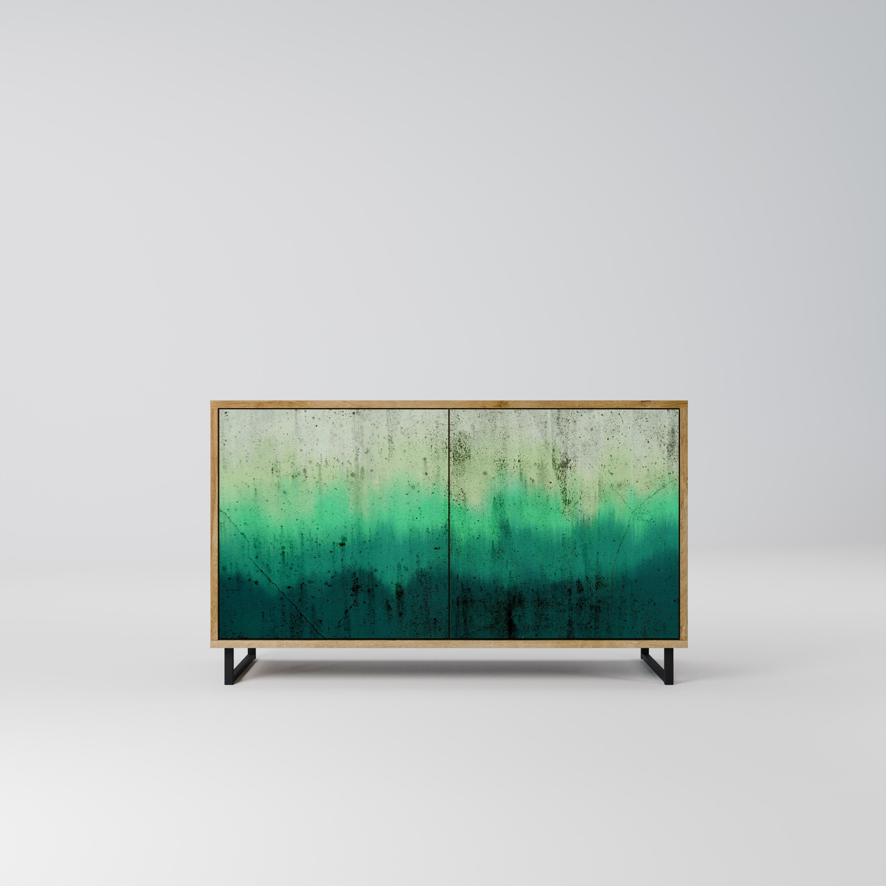NORTHERN LIGHTS 2-Door Sideboard in Oak Effect