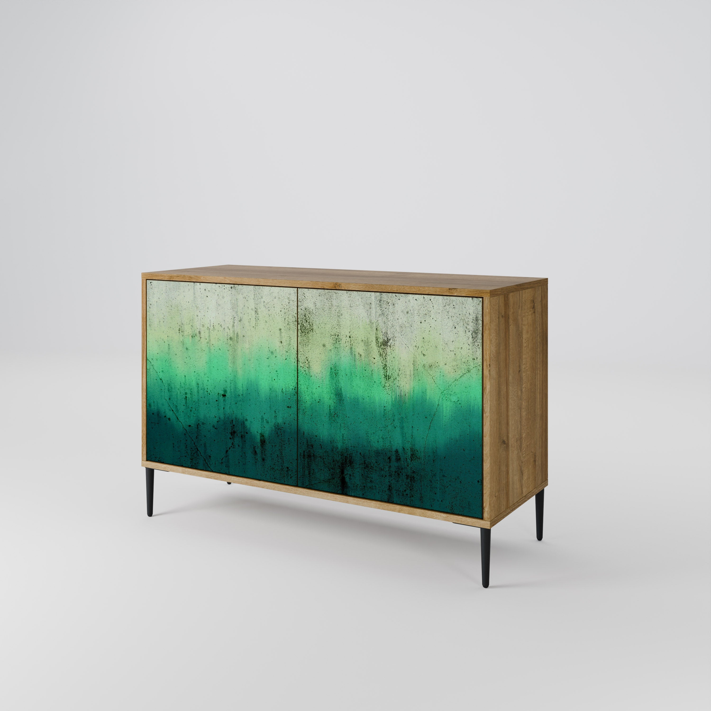 NORTHERN LIGHTS 2-Door Sideboard in Oak Effect