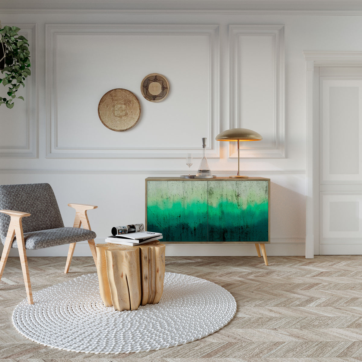 NORTHERN LIGHTS 2-Door Sideboard