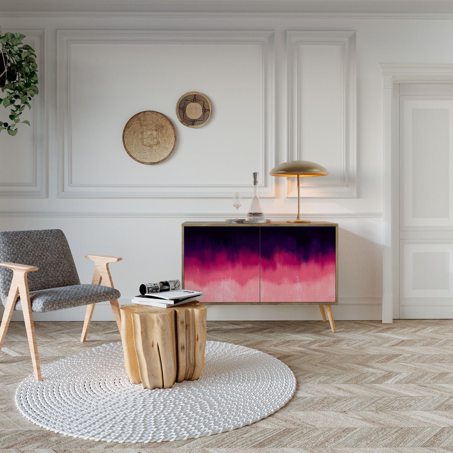 AURORA BOREALIS 2-Door Sideboard