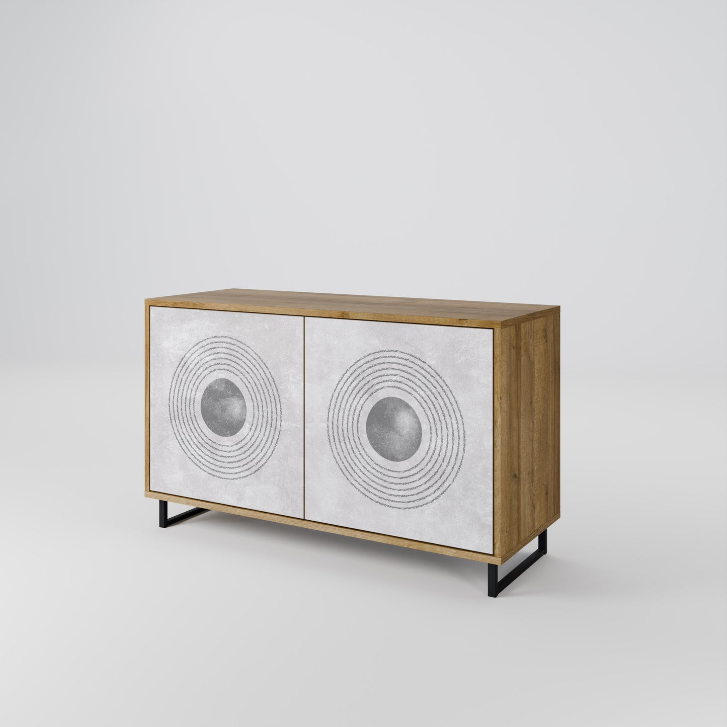 SOLID CIRCLES 2-Door Sideboard