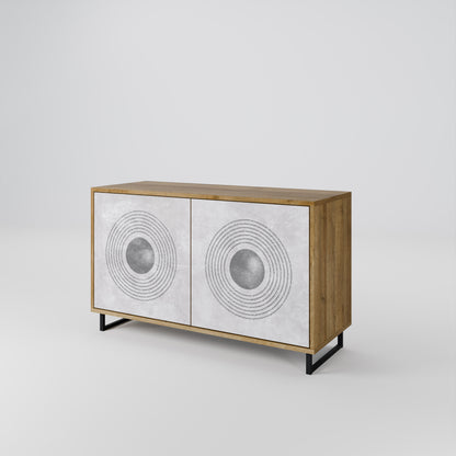 SOLID CIRCLES 2-Door Sideboard