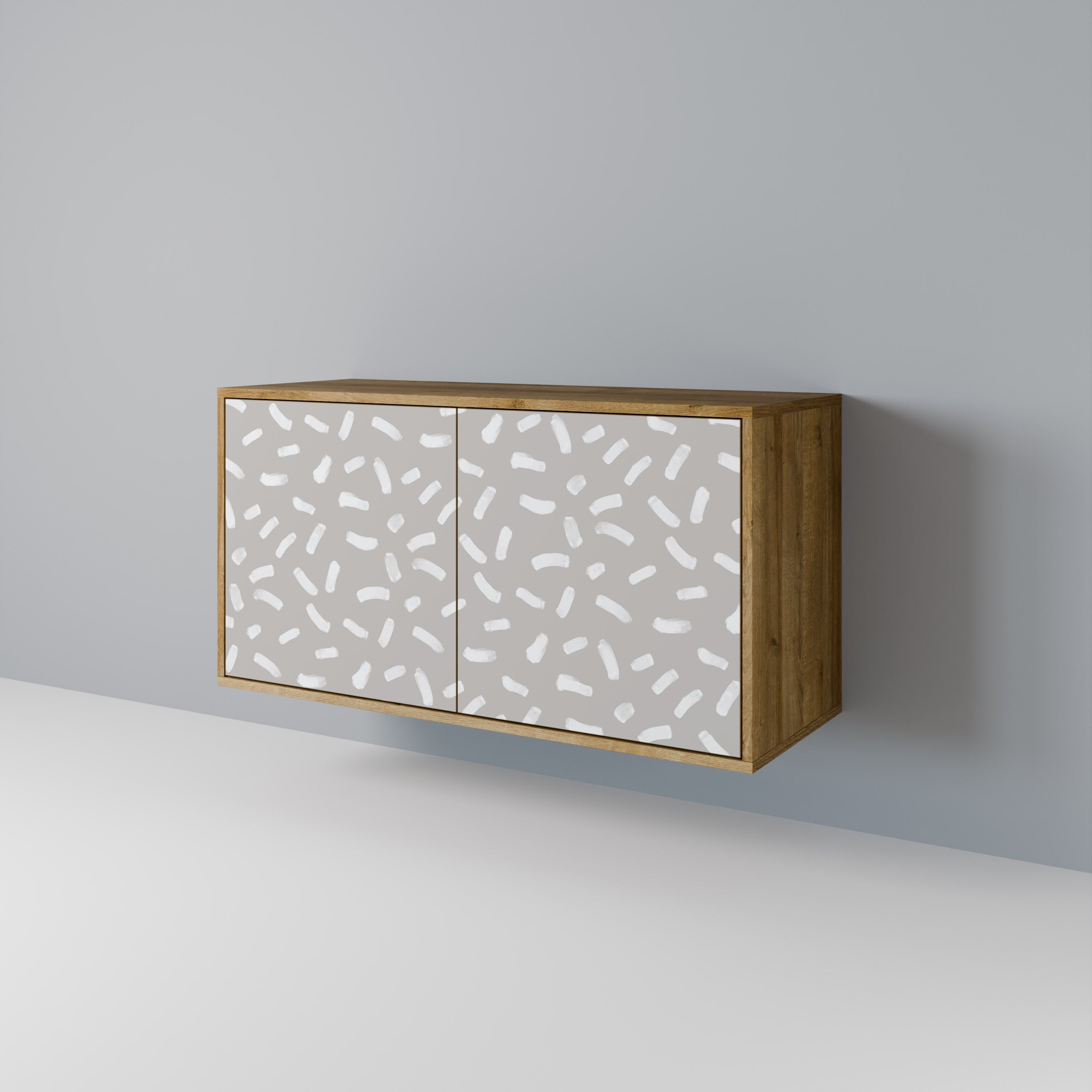 PASSING SECONDS 2-Door Sideboard in Oak Effect