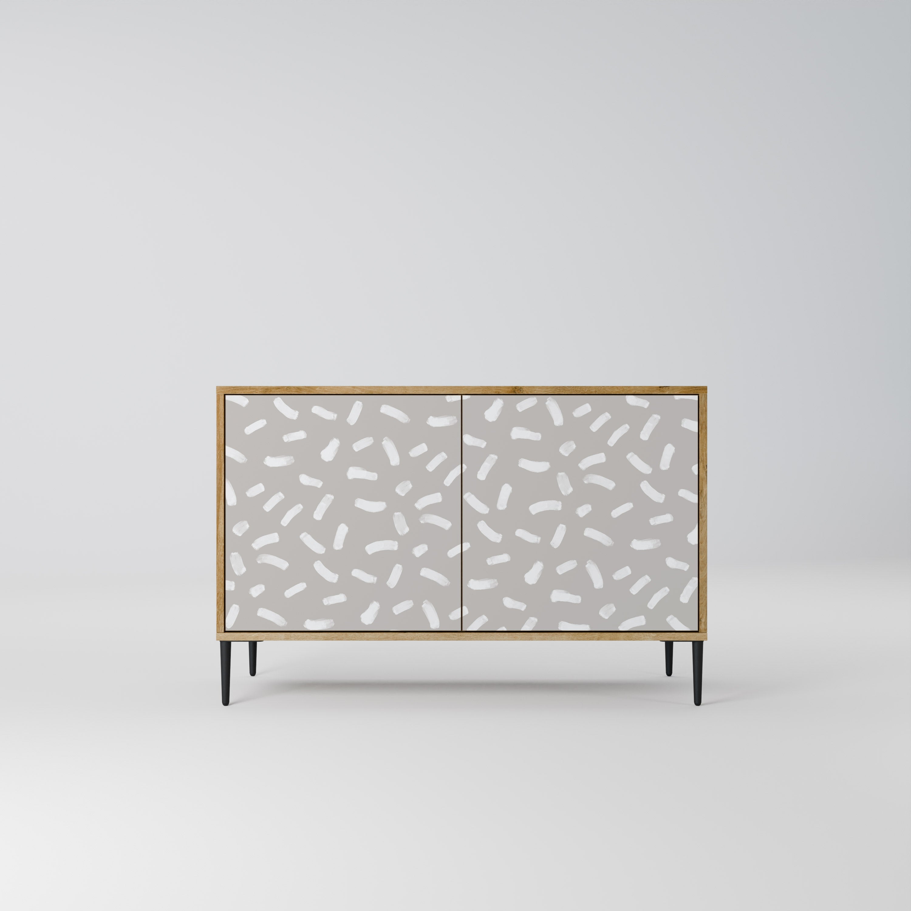 PASSING SECONDS 2-Door Sideboard in Oak Effect