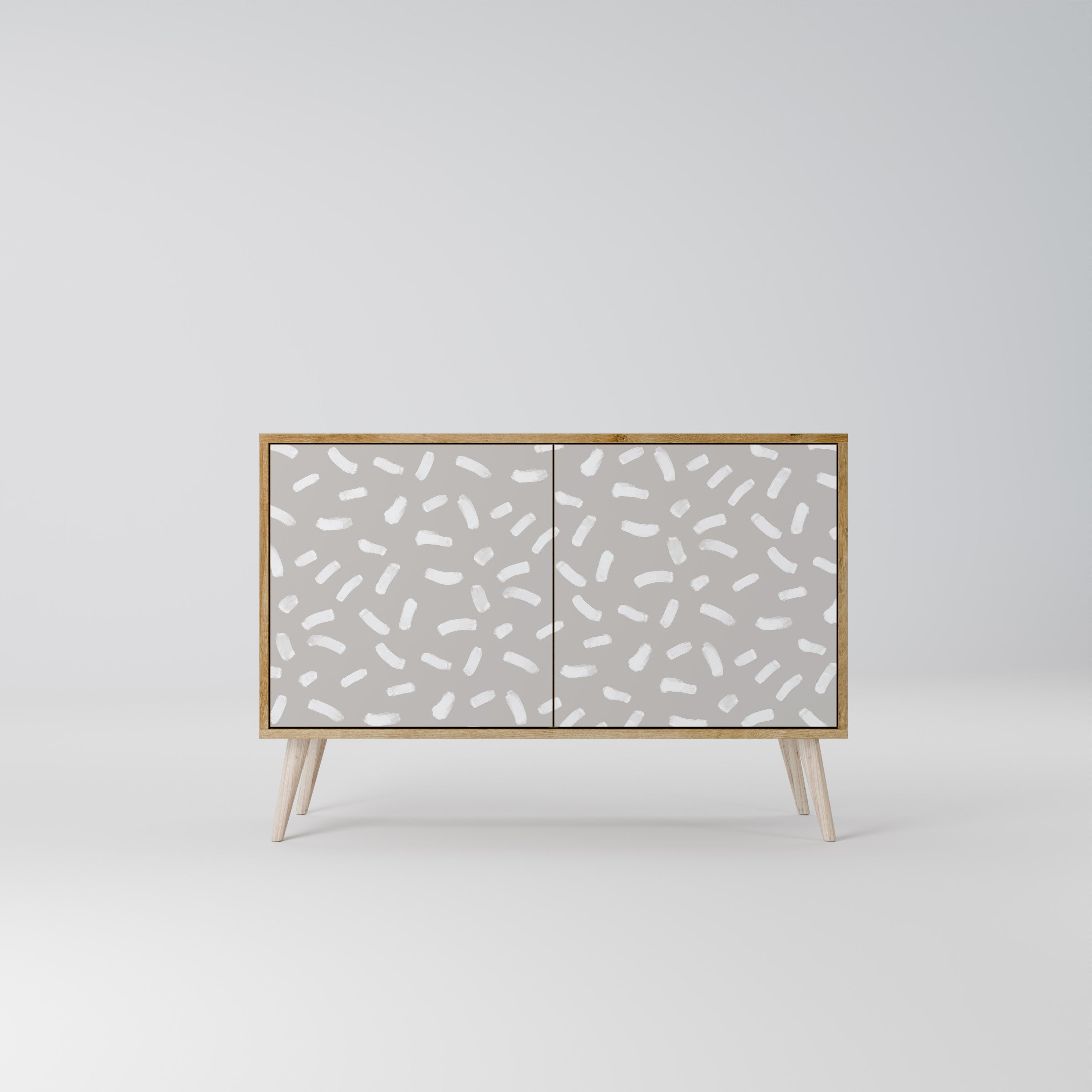 PASSING SECONDS 2-Door Sideboard in Oak Effect