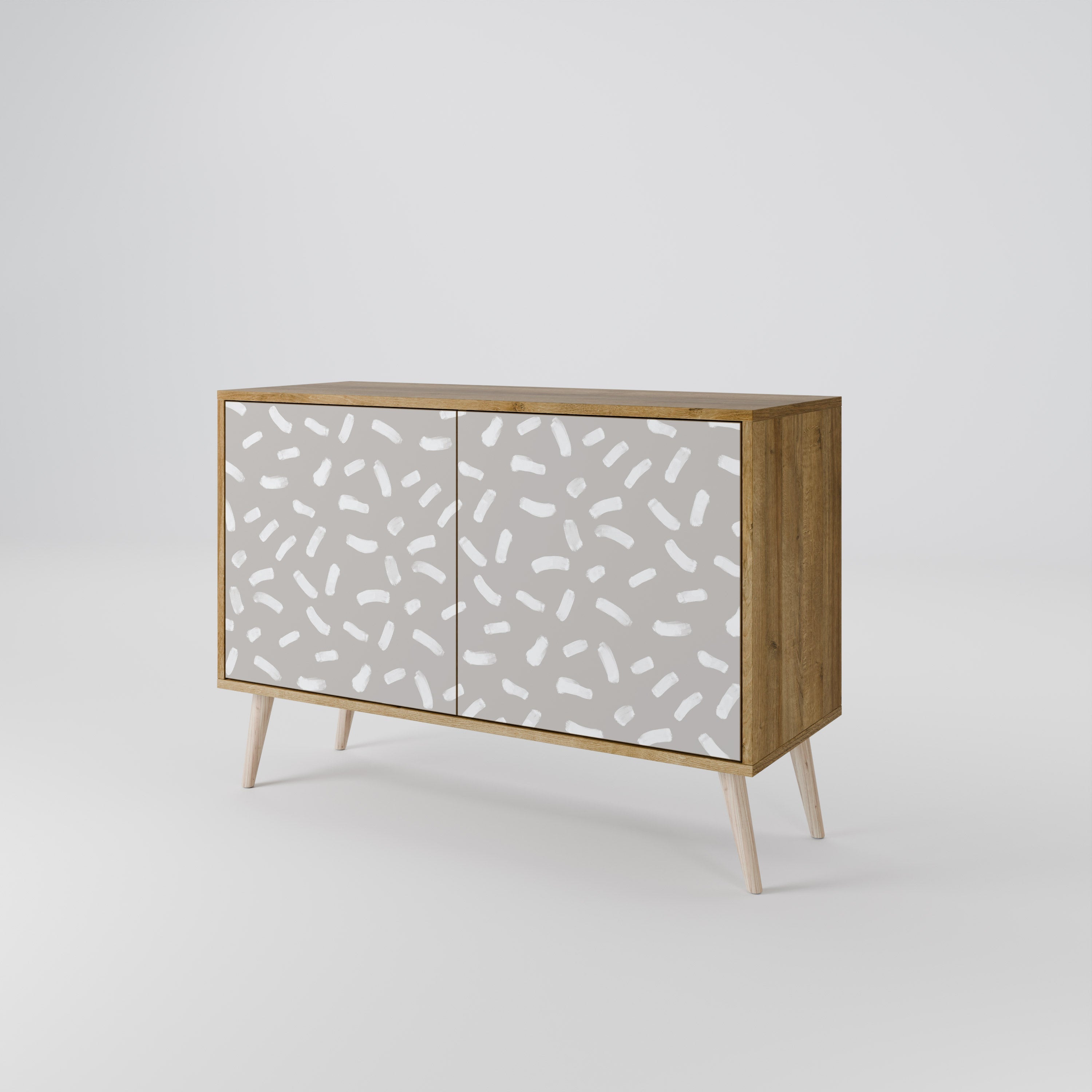 PASSING SECONDS 2-Door Sideboard in Oak Effect