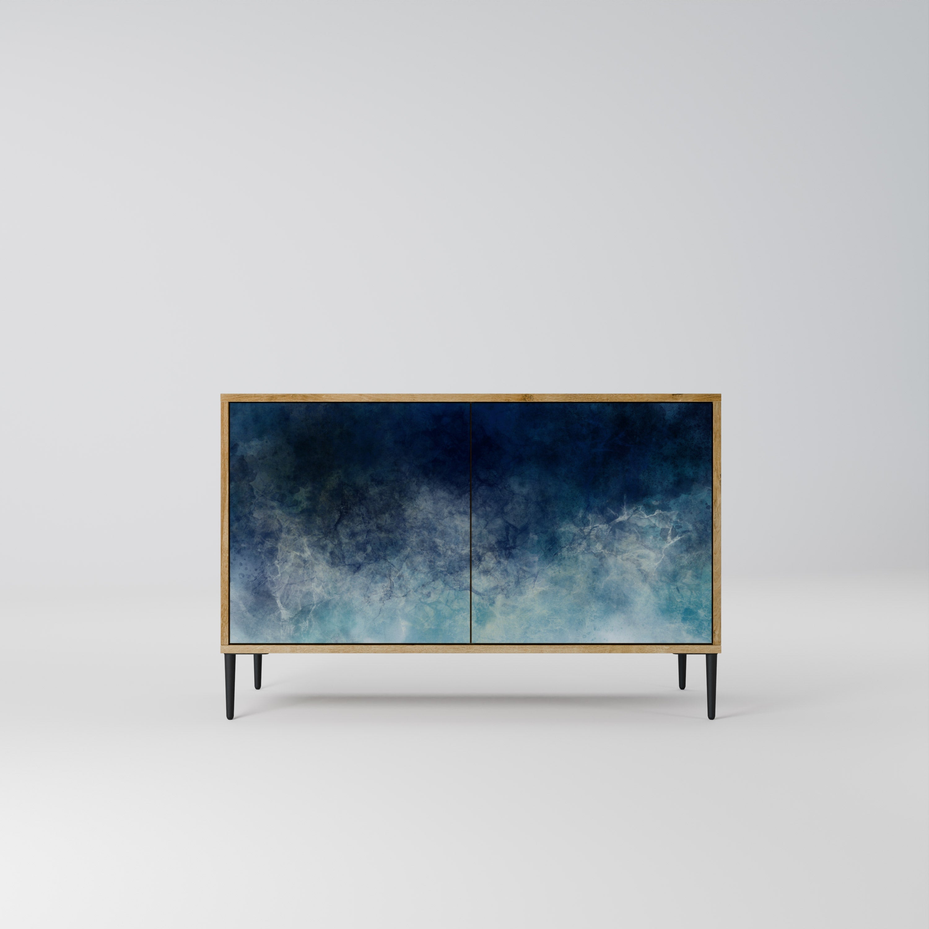 CELESTIAL FALL 2-Door Sideboard in Oak Effect