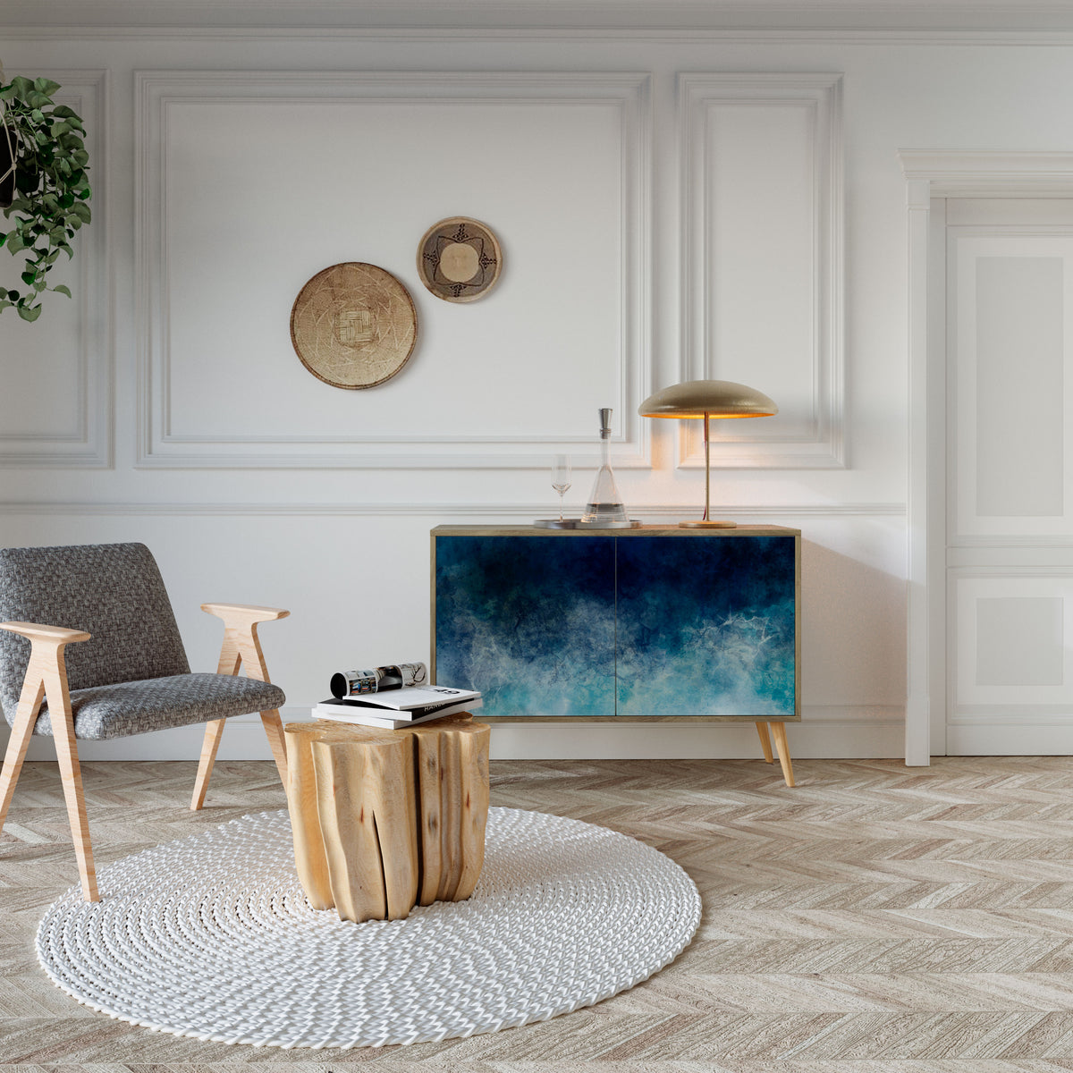CELESTIAL FALL 2-Door Sideboard