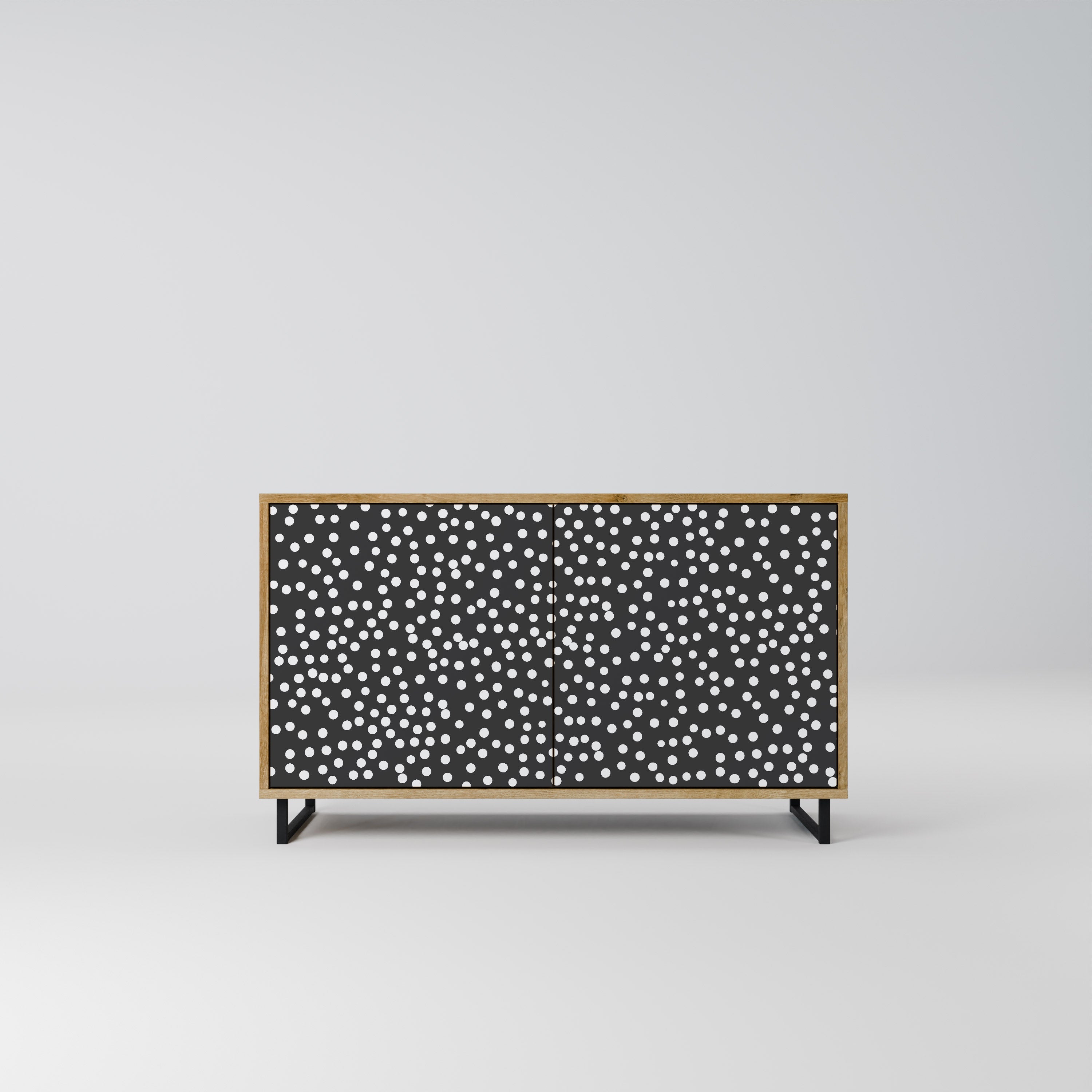 BLINDING LIGHTS 2-Door Sideboard in Oak Effect