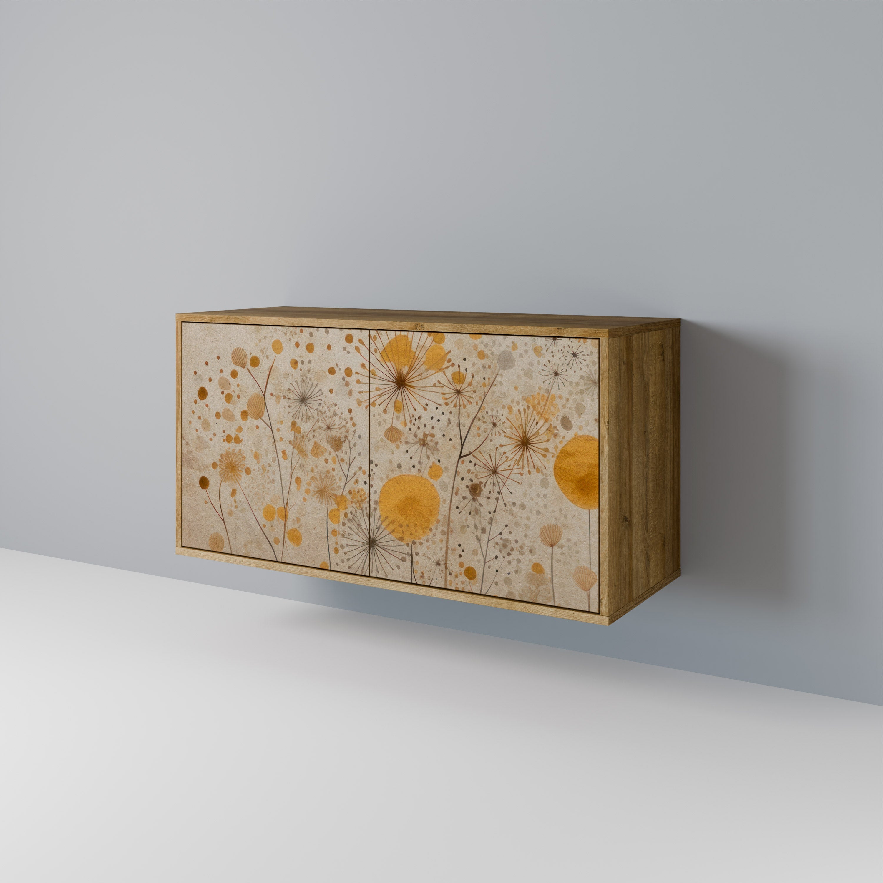 MORNING GLADE 2-Door Sideboard in Oak Effect