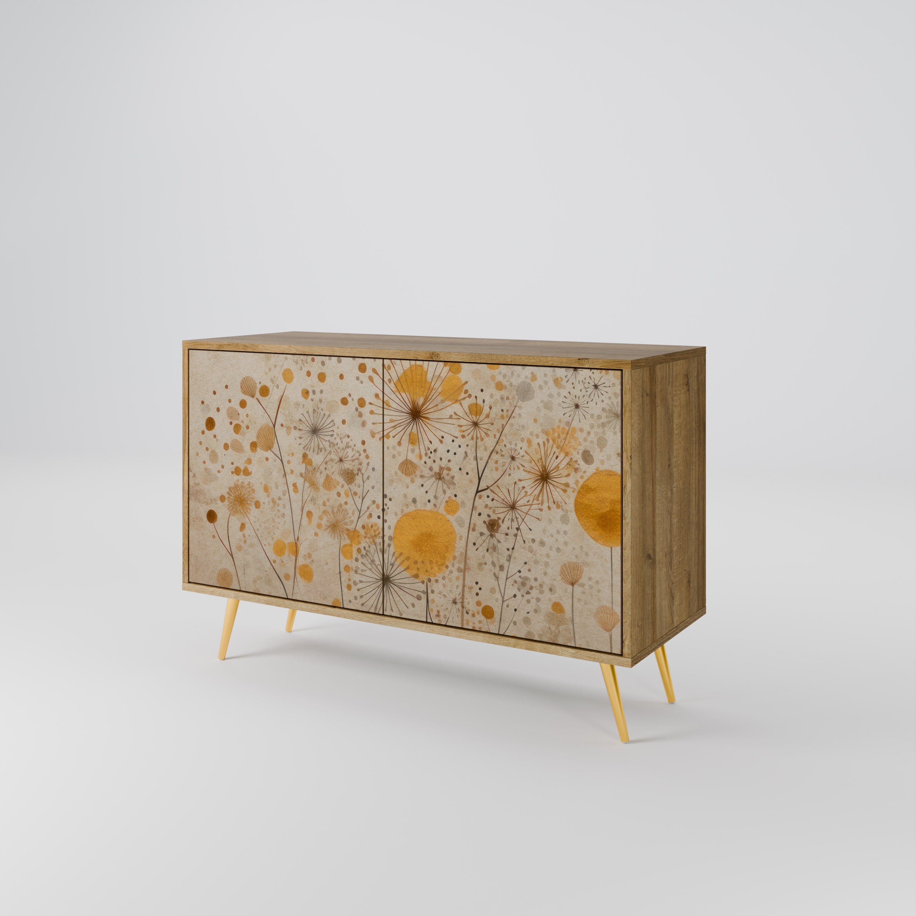 MORNING GLADE 2-Door Sideboard in Oak Effect