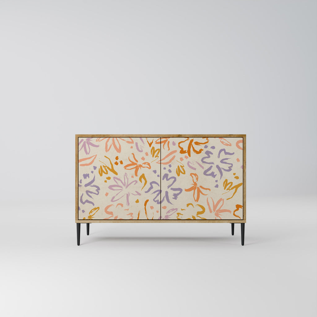 Buffet 2 portes SPRING WHIMSY effet chêne