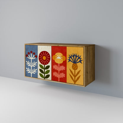 SCANDIC FLOWERET 2-Door Sideboard