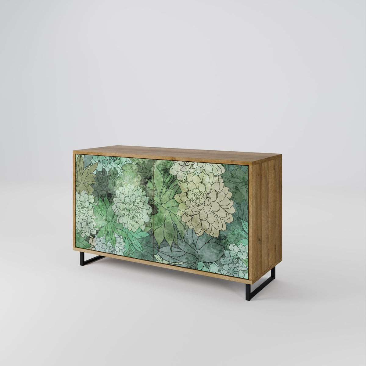 SUCCULENT CLUSTER 2-Door Sideboard