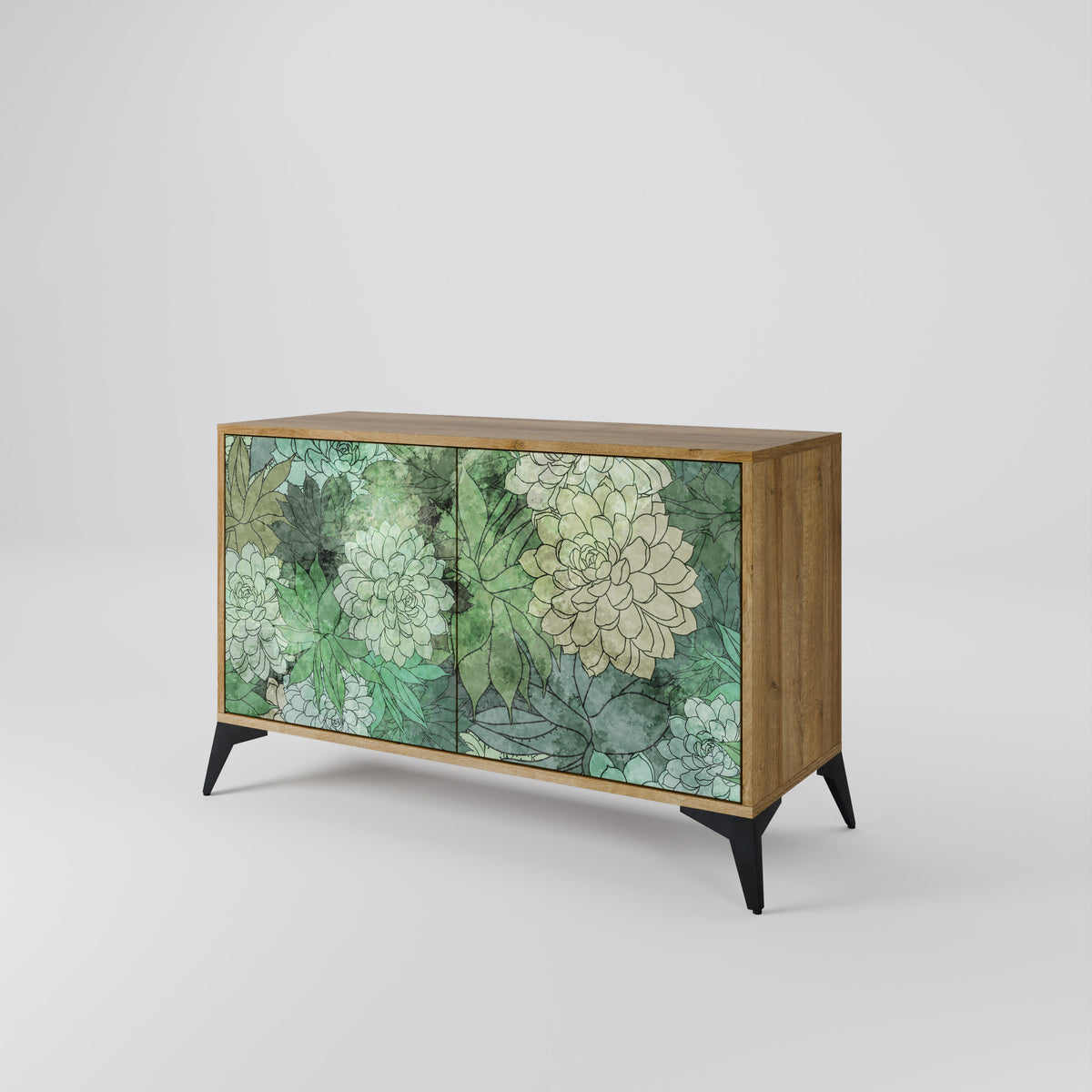 SUCCULENT CLUSTER 2-Door Sideboard