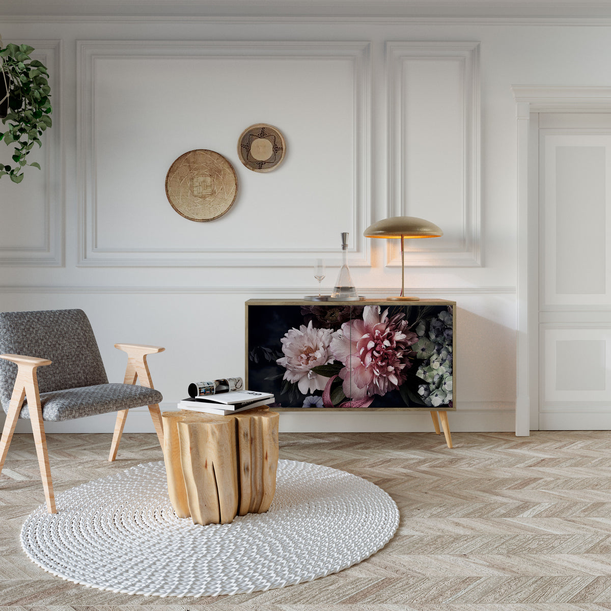 PURE BLOSSOM 2-Door Sideboard