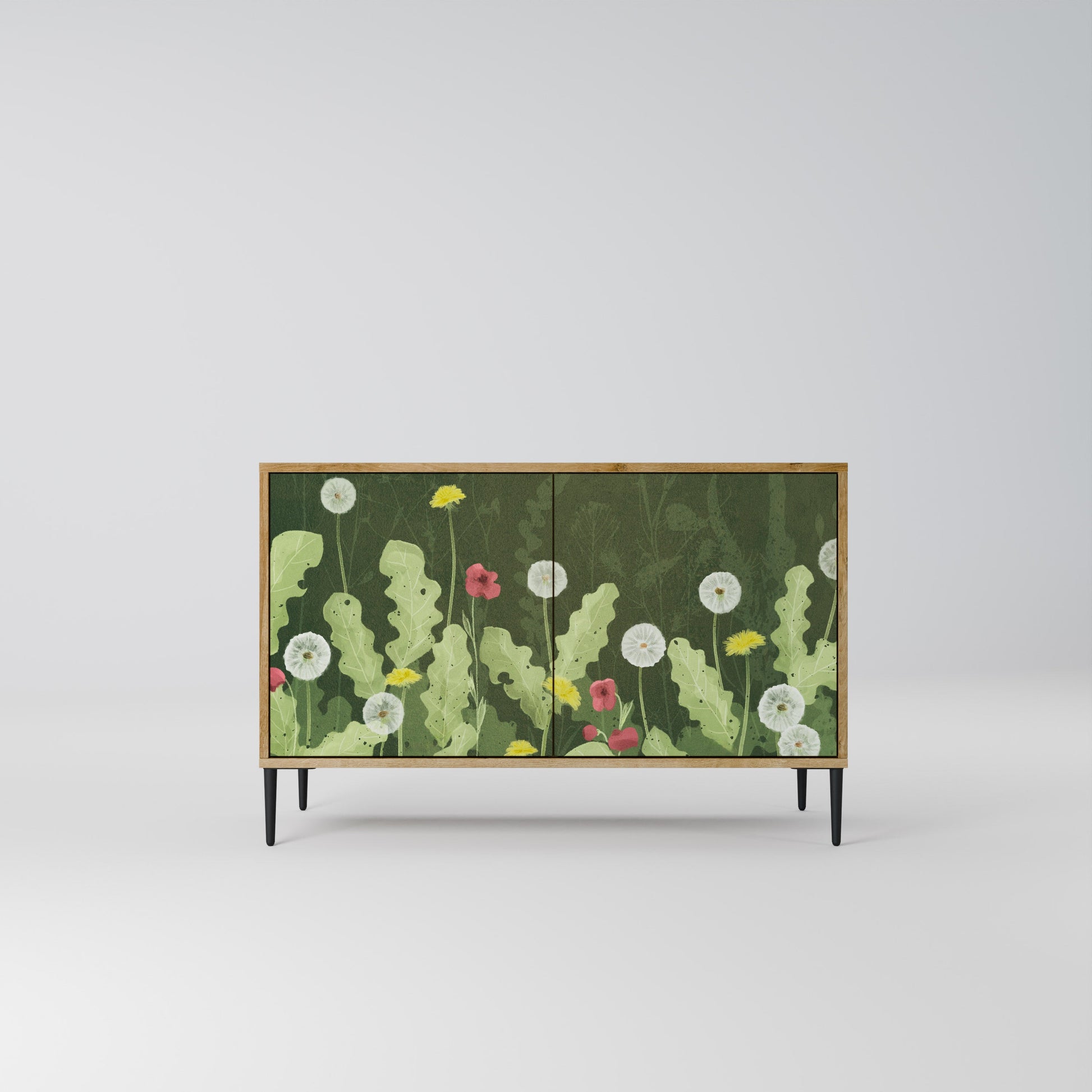 Buffet 2 portes DANDELION AMUSE effet chêne