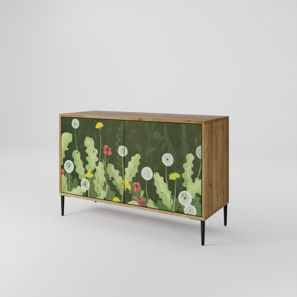 DANDELION AMUSE 2-Door Sideboard in Oak Effect