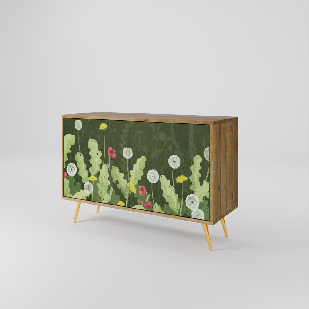 DANDELION AMUSE 2-Door Sideboard in Oak Effect