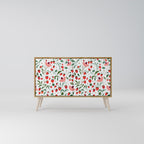 FLOWERS AND STRAWBERRIES 2-Door Sideboard