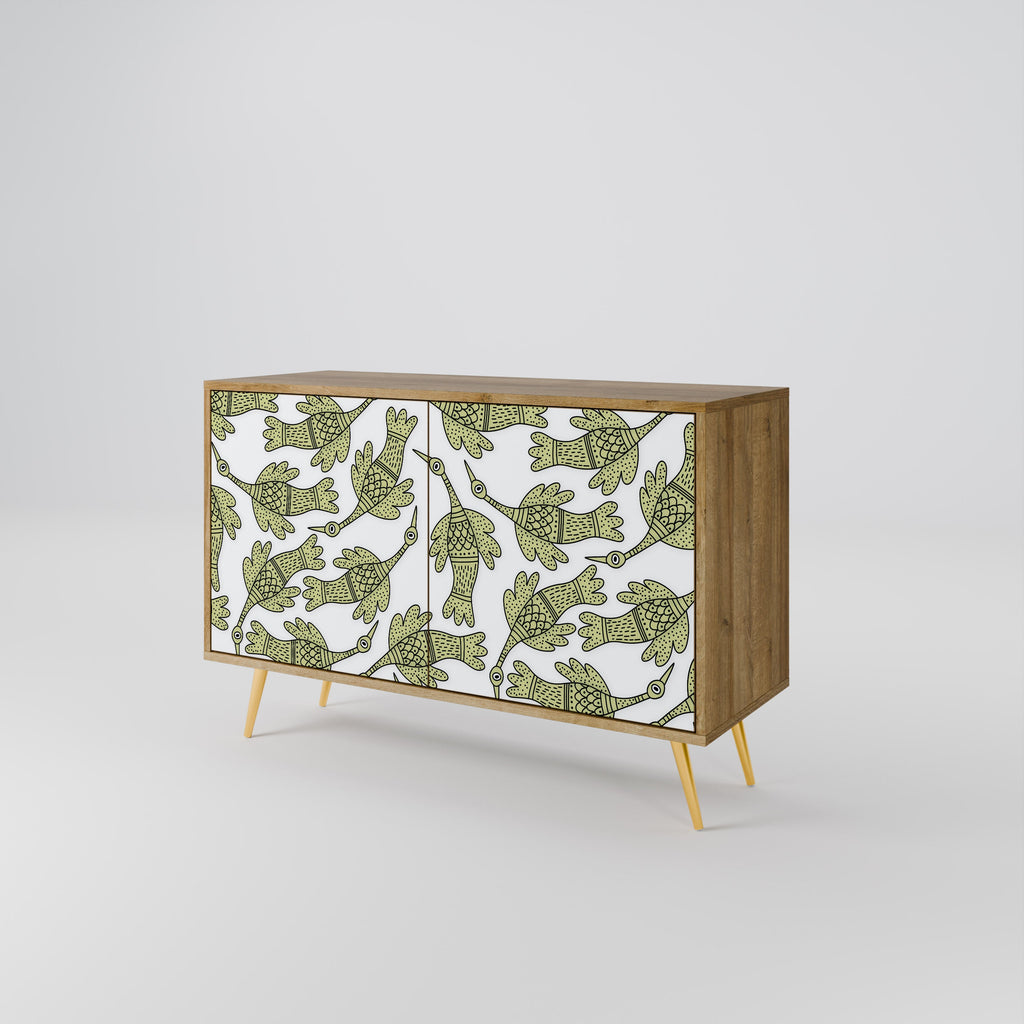 SEEDLING SONGBIRD 2-Door Sideboard in Oak Effect