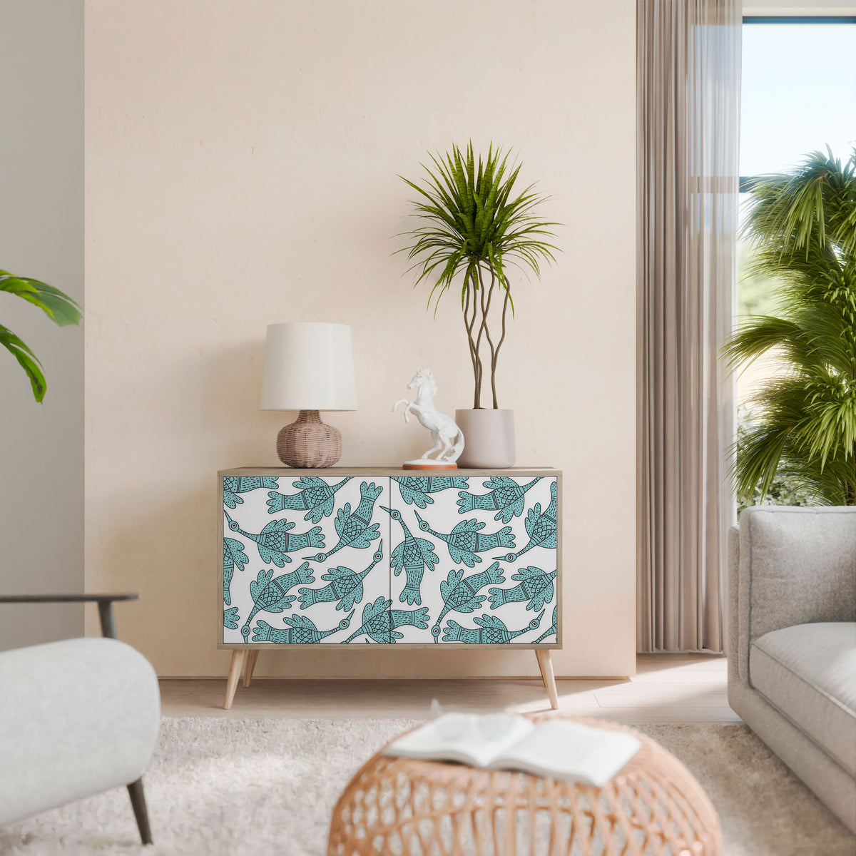 WATERSPOUT SONGIBIRD 2-Door Sideboard