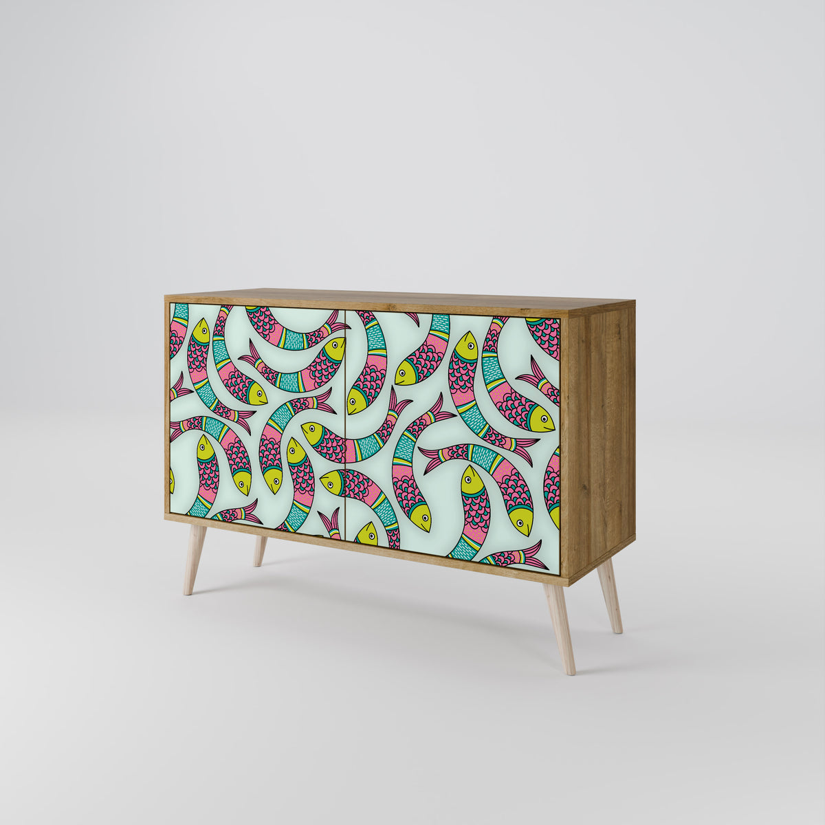 INDIAN FISH 2-Door Sideboard