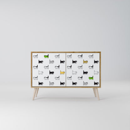 CATS COMPILATION 2-Door Sideboard