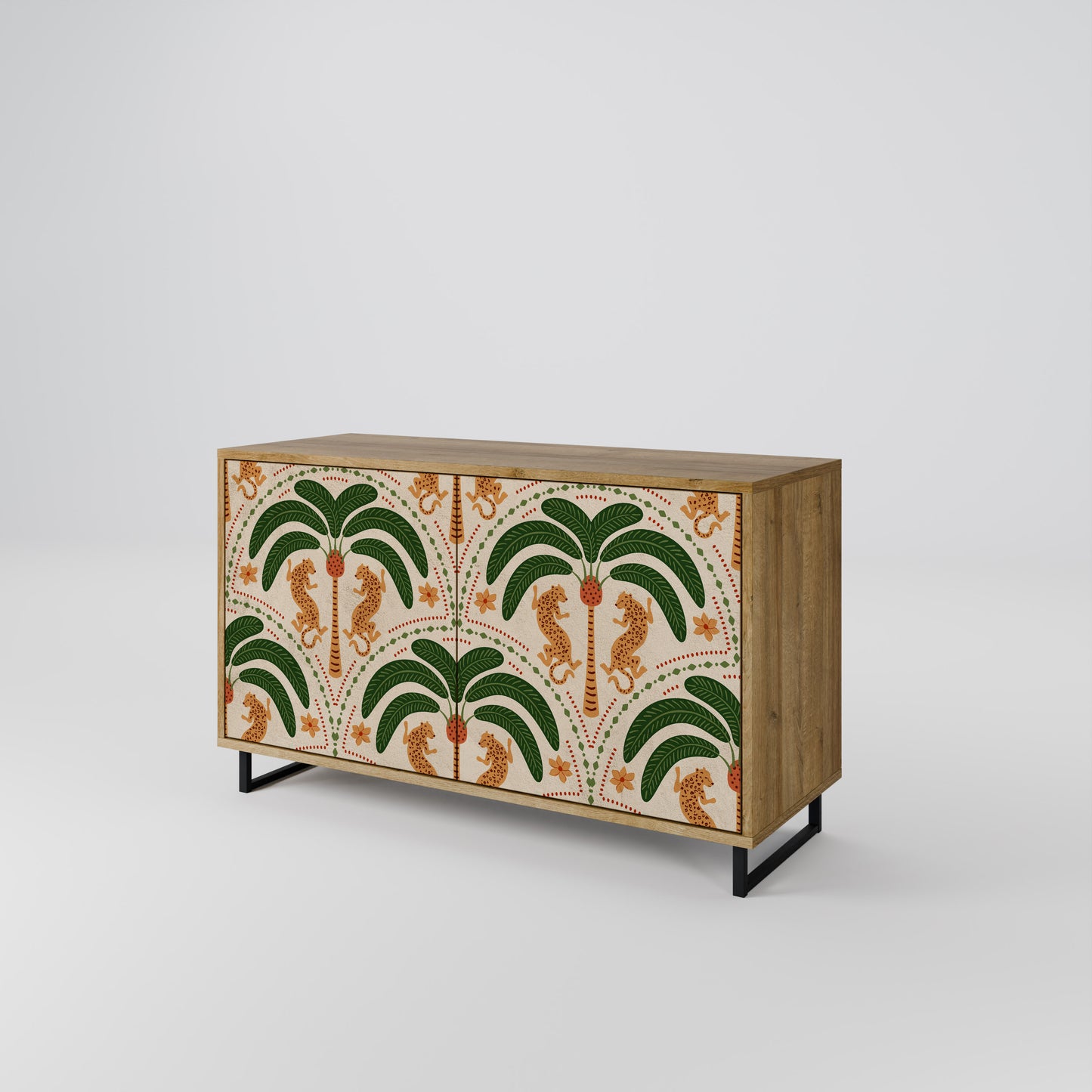 DANCING PREDATORS 2-Door Sideboard