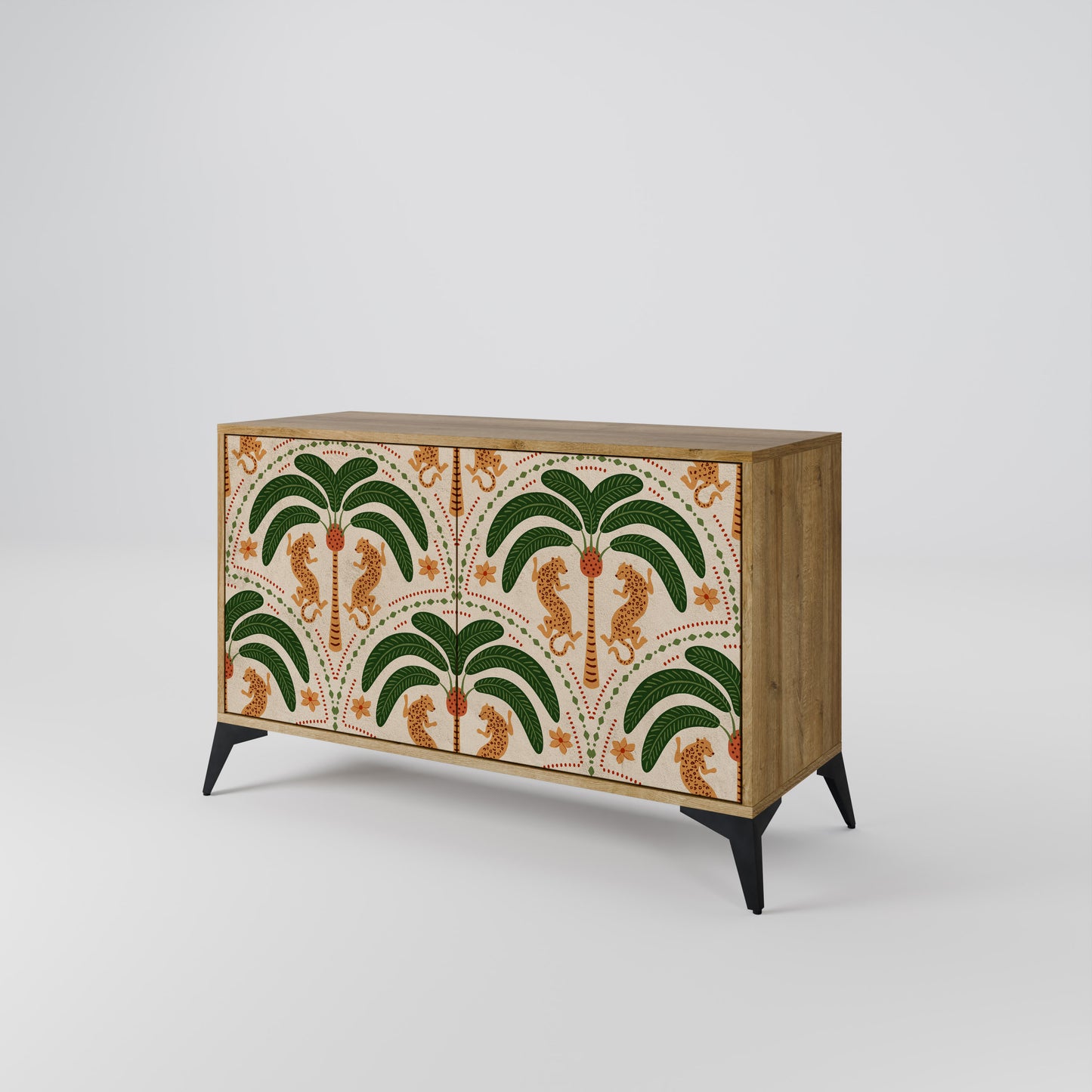 DANCING PREDATORS 2-Door Sideboard