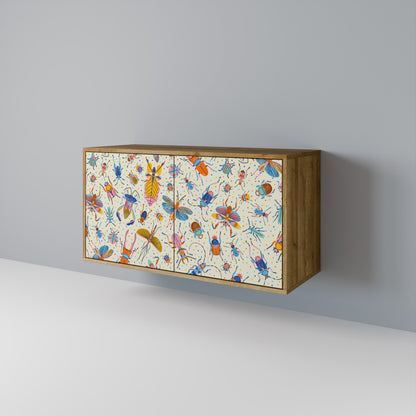 COLORFUL INSECTS 2-Door Sideboard