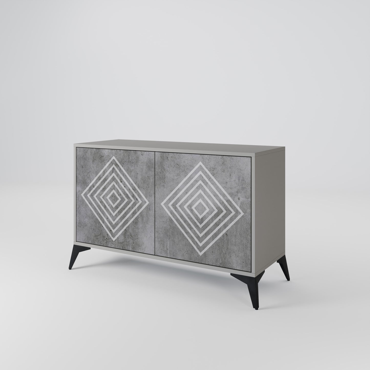 POLYGONAL ARTISTRY 2-Door Sideboard