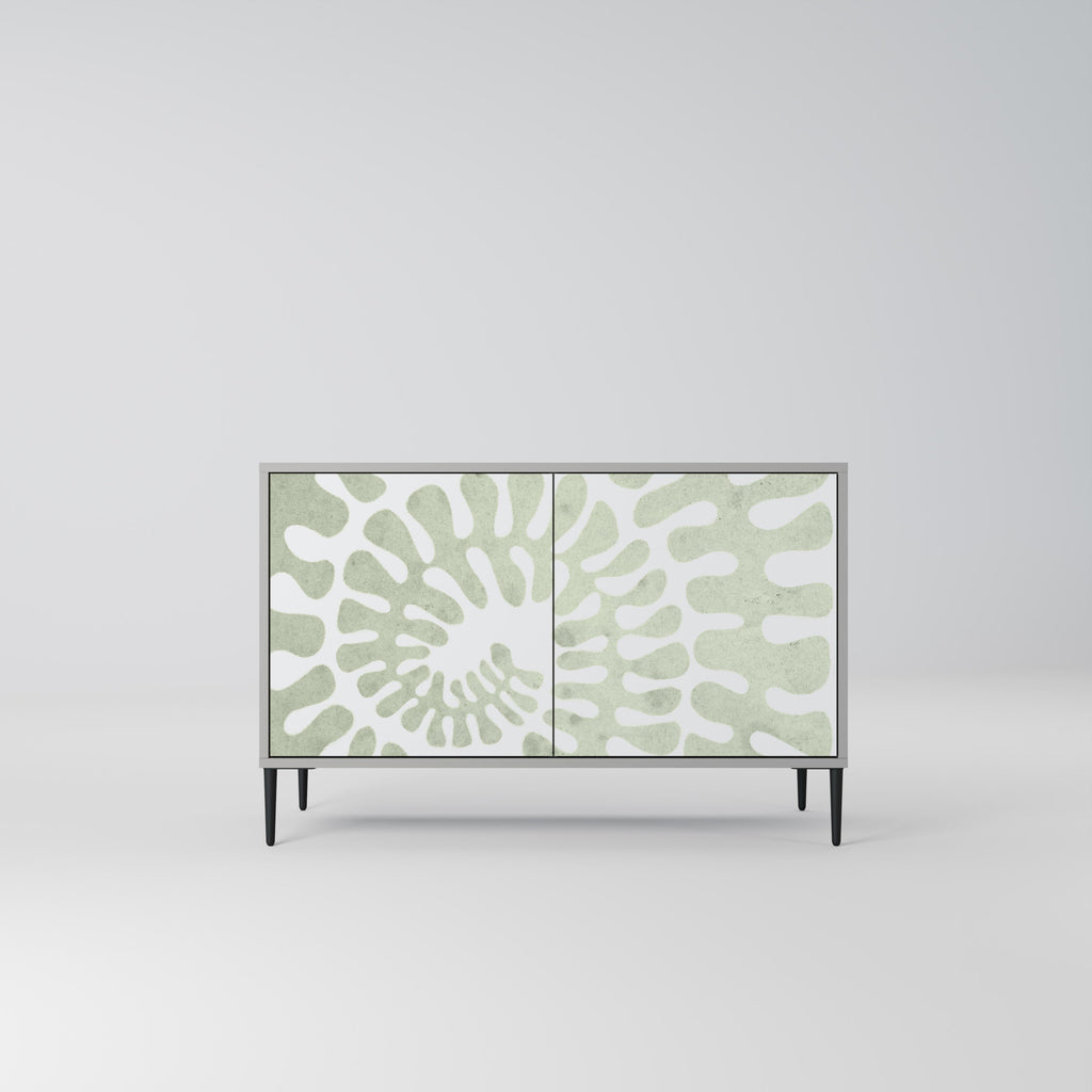 Buffet 2 portes HELIX DANCE finition grise