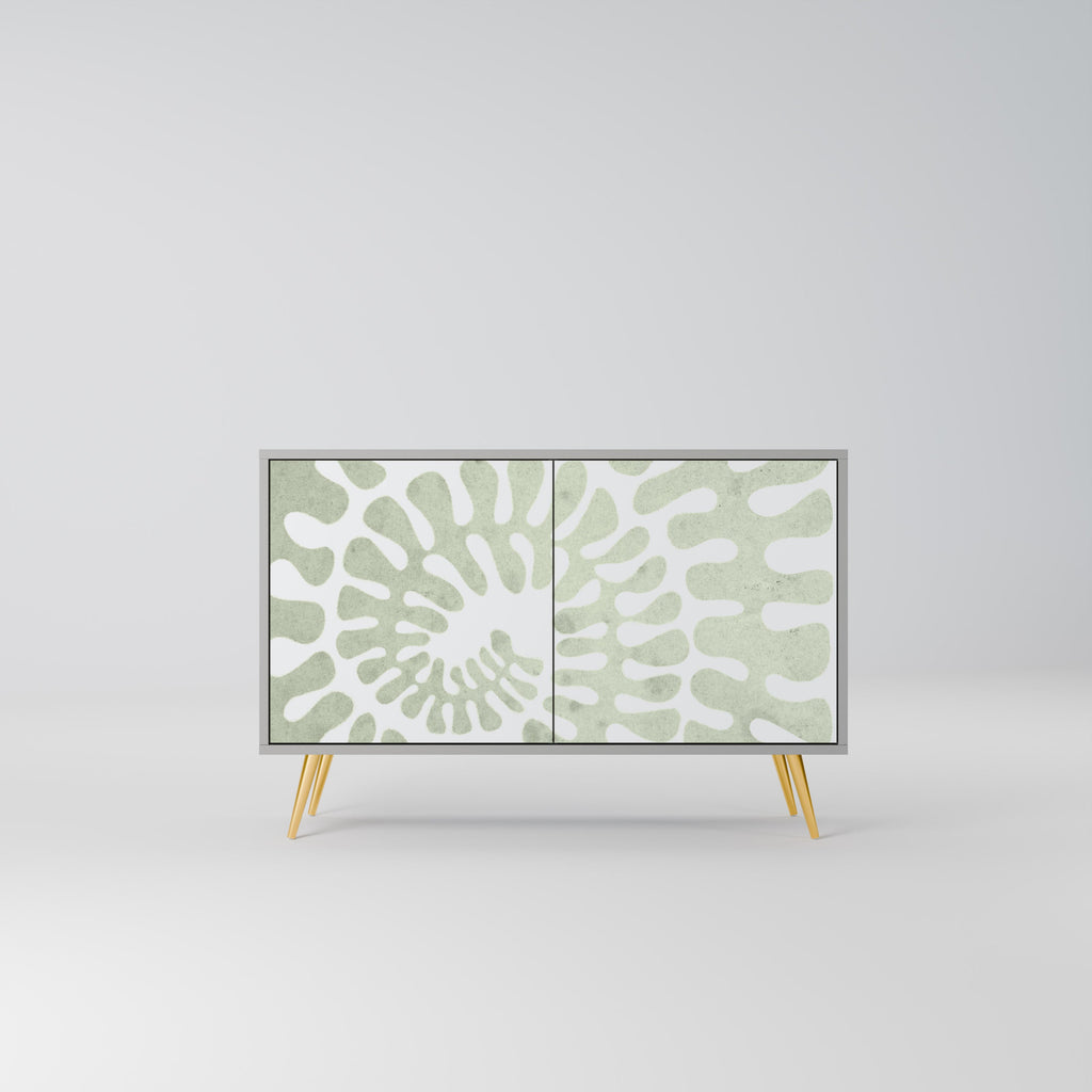 Buffet 2 portes HELIX DANCE finition grise