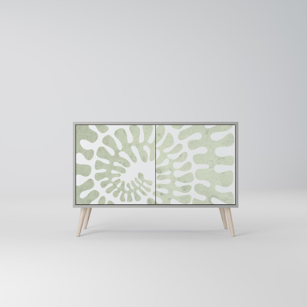 Buffet 2 portes HELIX DANCE finition grise