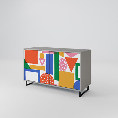 GEOMETRIC GLIMMER 2-Door Sideboard