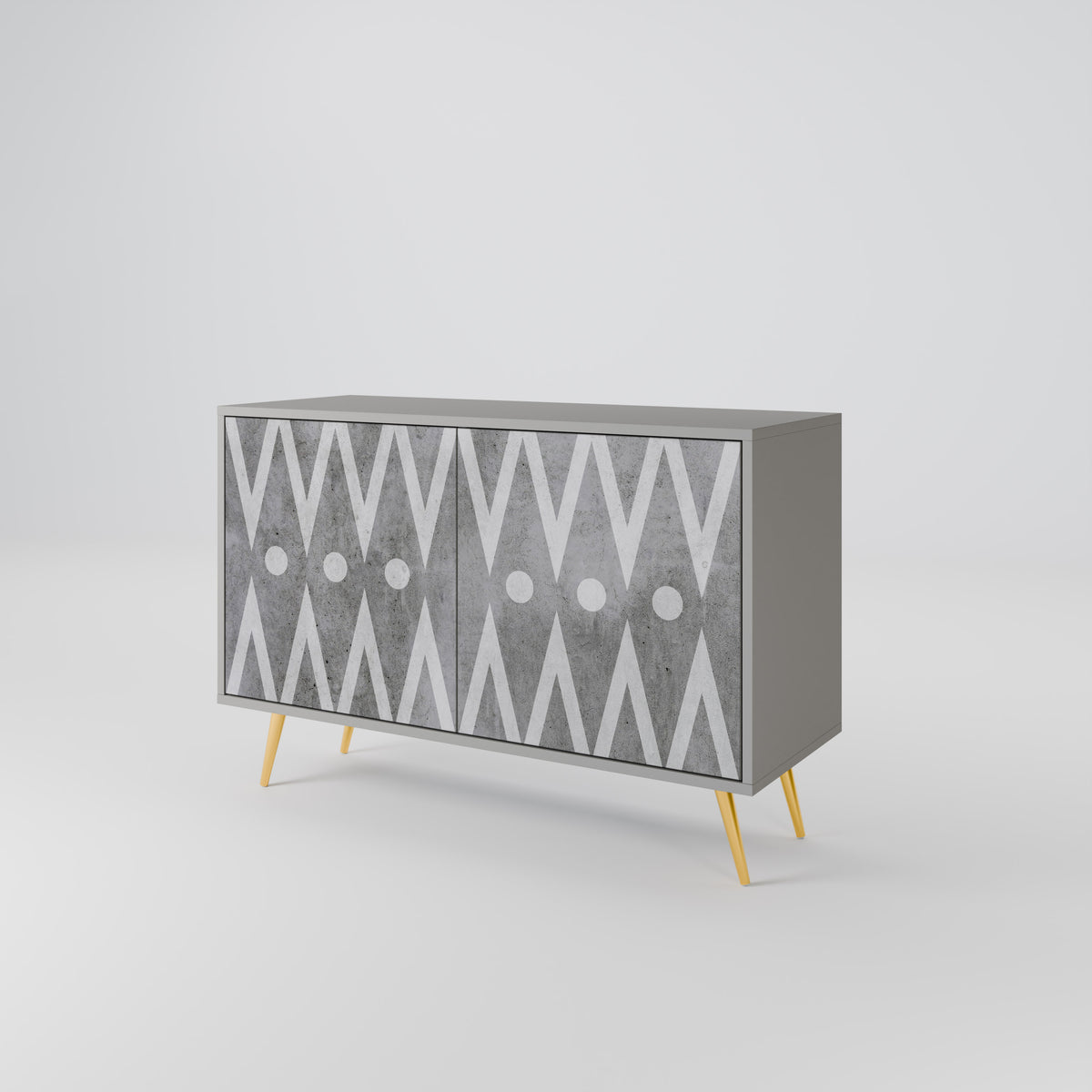SHARP EDGES 2-Door Sideboard