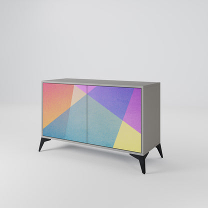 BRIGHT GEOMETRY 2-Door Sideboard