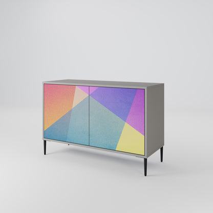BRIGHT GEOMETRY 2-Door Sideboard