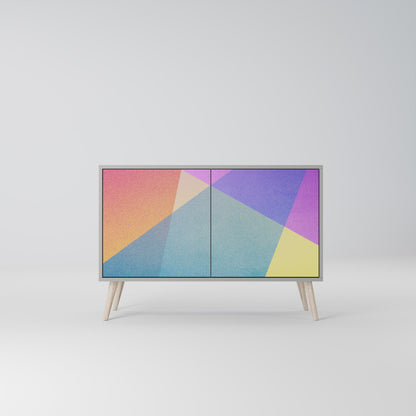 BRIGHT GEOMETRY 2-Door Sideboard