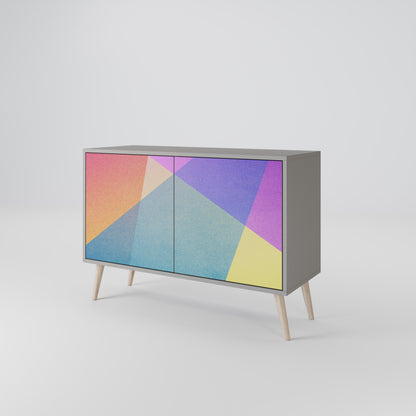 BRIGHT GEOMETRY 2-Door Sideboard