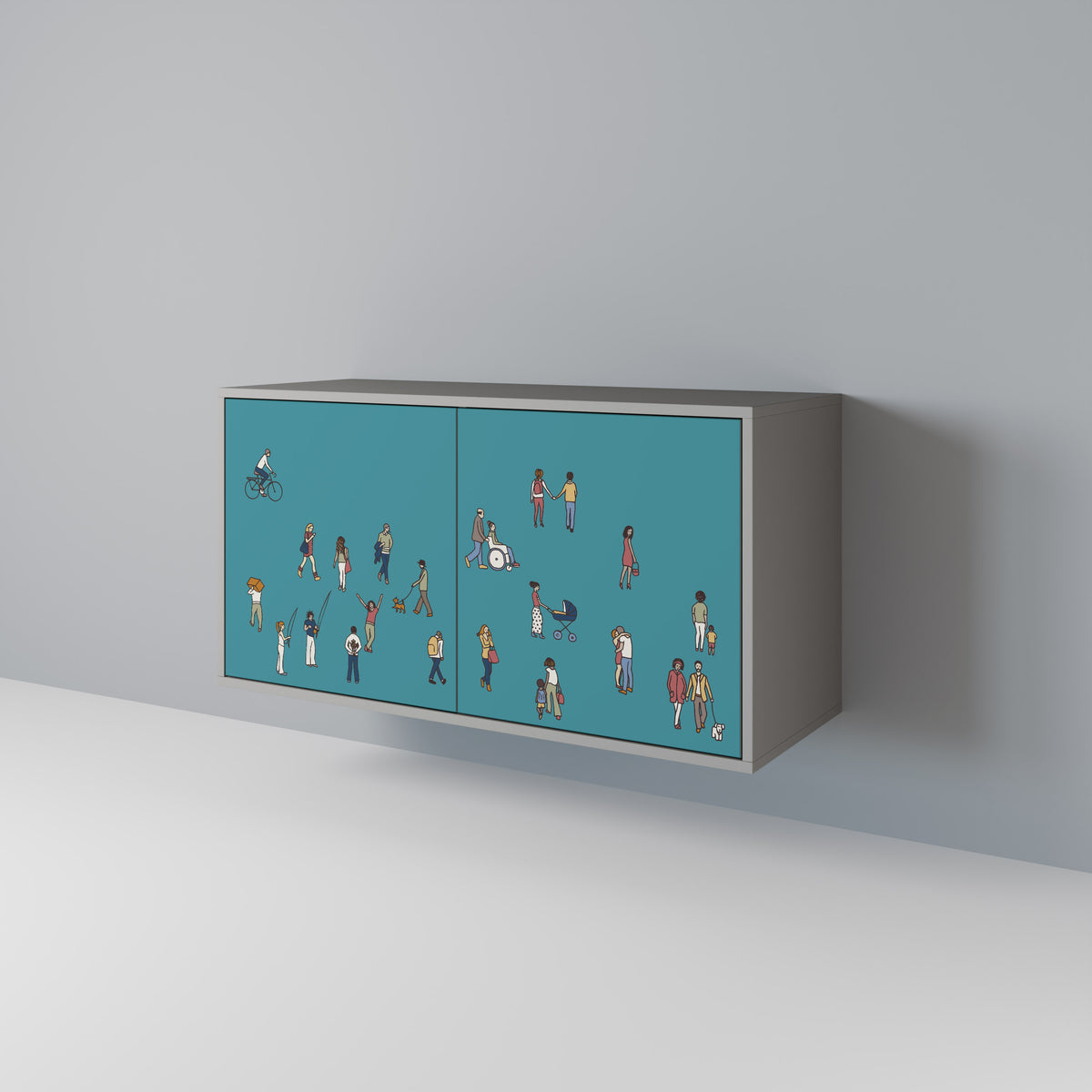 COLLECTIVE STREAM 2-Door Sideboard