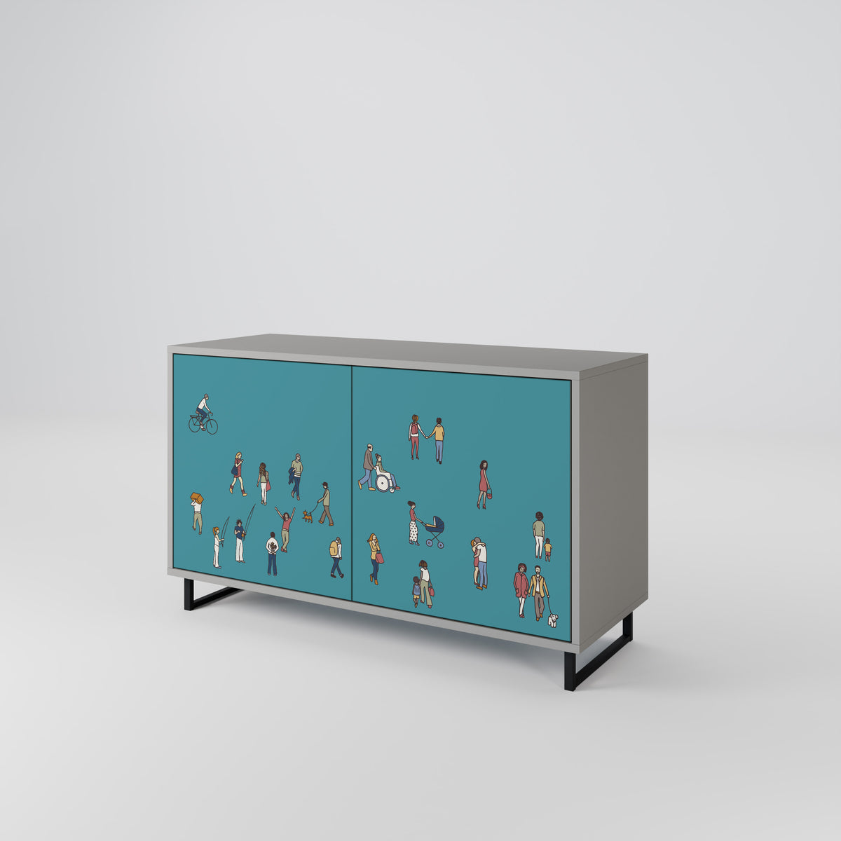 COLLECTIVE STREAM 2-Door Sideboard