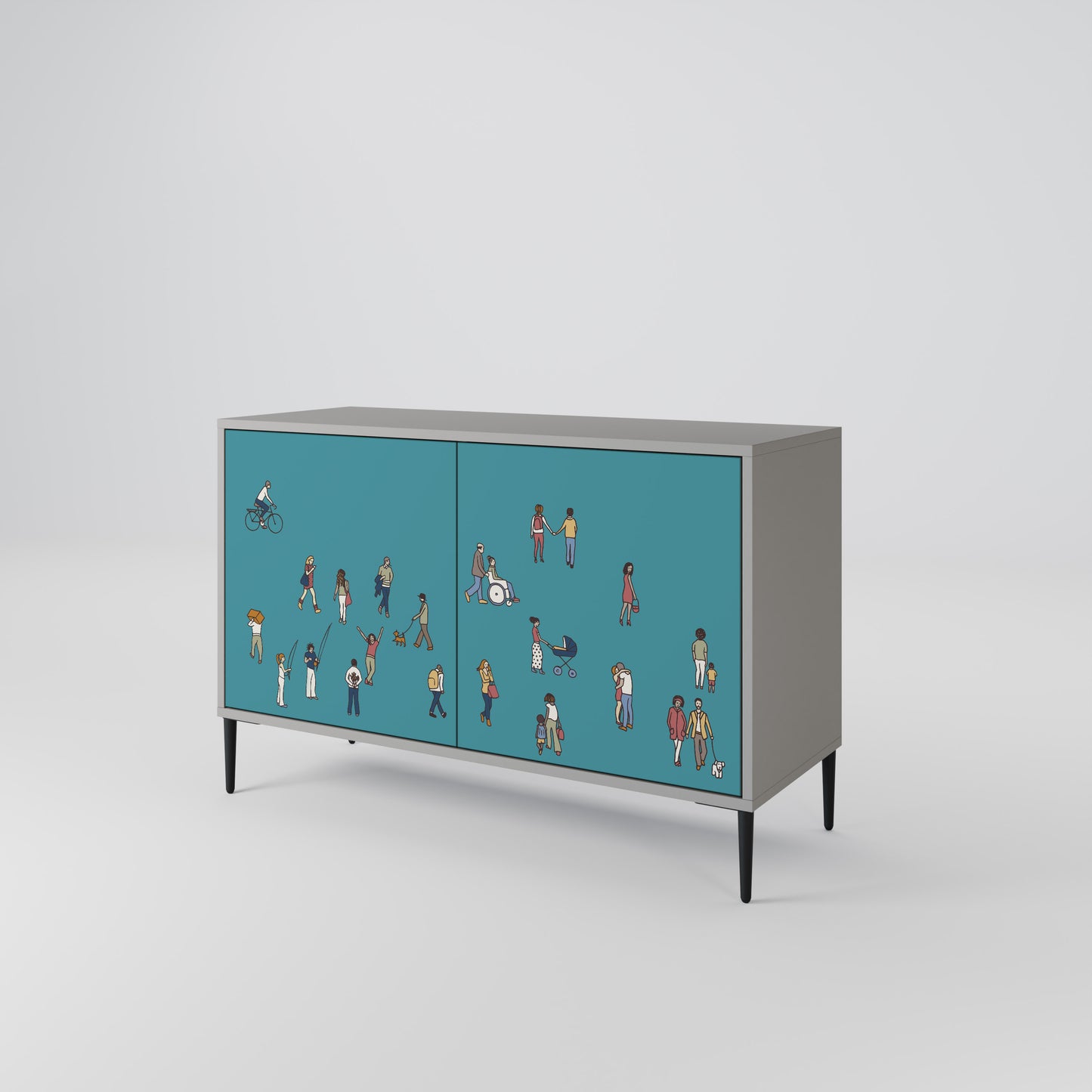 COLLECTIVE STREAM 2-Door Sideboard