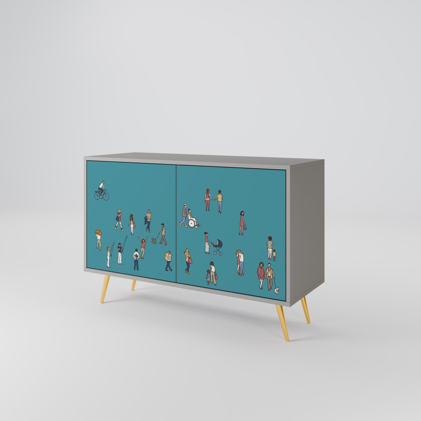 COLLECTIVE STREAM 2-Door Sideboard