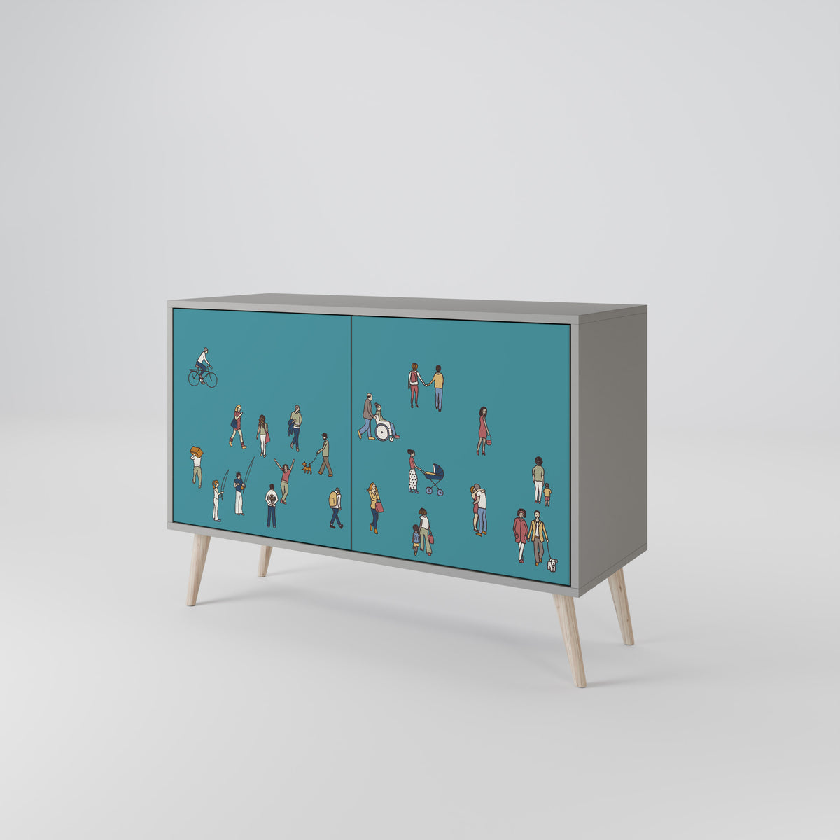 COLLECTIVE STREAM 2-Door Sideboard